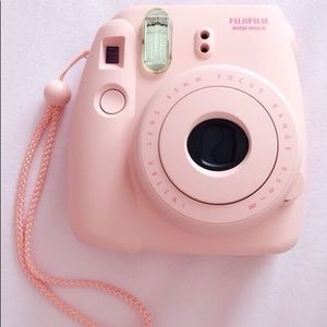 baby pink instax mini 8 instax fugi polaroid